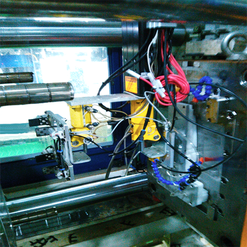 In mold labeling tooling IML